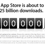 App Store 25 Billion App downloads